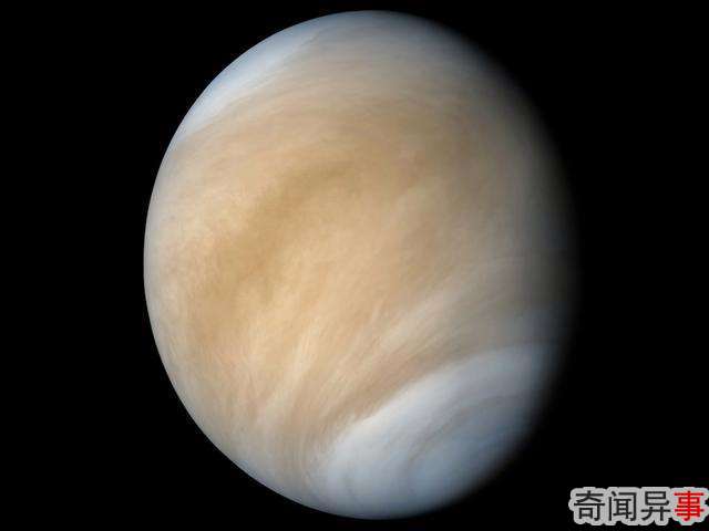 日本探测器发现金星大气层巨大弓型结构