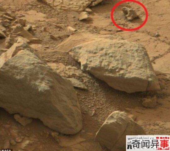好奇号火星车拍到神秘物体飞行轨迹
