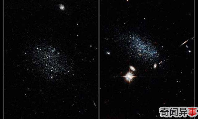 哈勃望远镜发现来自宇宙“荒野”的一对矮星系