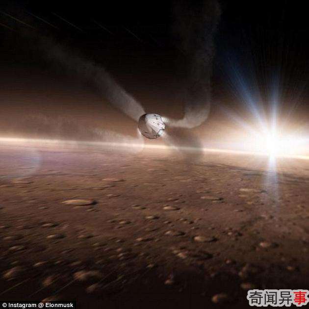 ˹һϵкչʾSpaceX˾ĻͼڽӽǱķɴ