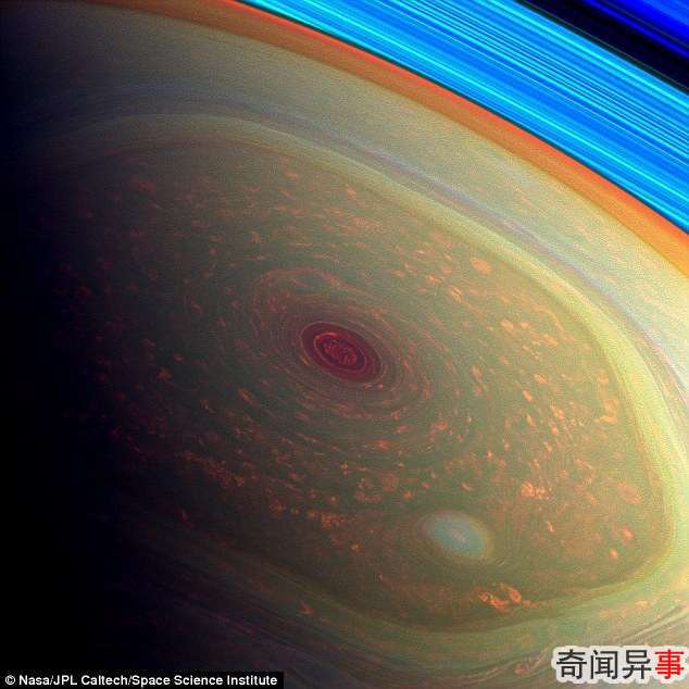 近距离观看土星的六边形