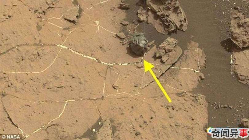 火星表面发现神秘陨石