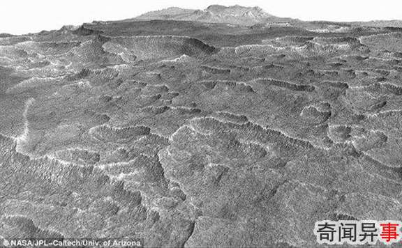 火星表面之下隐藏巨大冰湖可能曾经孕育生命