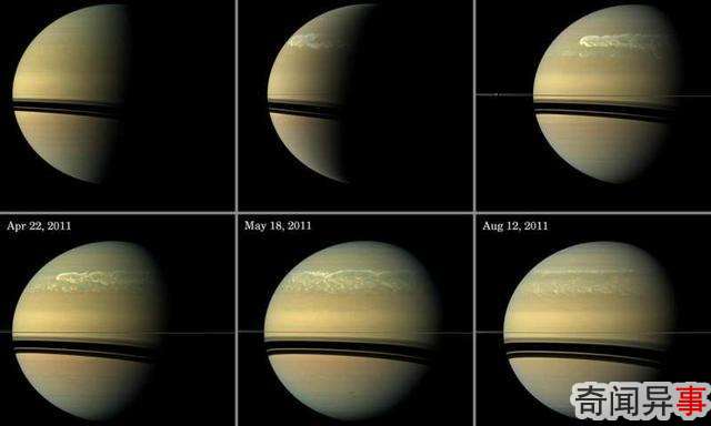 科学家利用空间站平台观测数据研究土星风暴