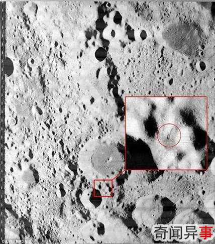 月球表面发现“外星人基地天线”?反正我不信