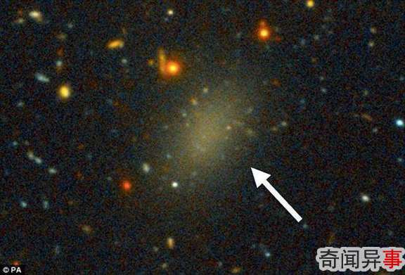 科学家发现几乎完全由暗物质构成的幽灵星系
