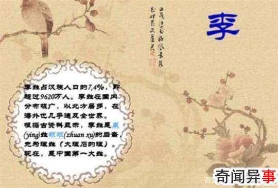 李姓的来源