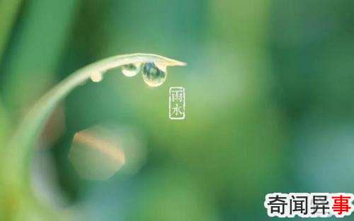 雨水节气是怎么来的 雨水节气的来历简介