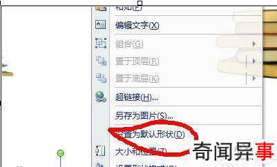 ppt去除默认形状格式的方法